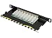 Produktbild Good Connections GC-N0083 25,4 cm (10 Zoll) Patch Panel "(0,5HE), "Cat. 6 - 8-Port" tiefschwarz