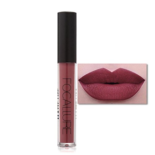 Yogogo Neue Art und Weise Lippenstift Kosmetik Frauen sexy Lippen Metallic Lip Gloss