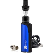 Originale Vaptio COSMO Sigaretta elettronica Vape Kit con Atomizzatore 2,0ML  Vape Pen 30W Mod 2pz 0,7ohm /1,60hm bobina Vape Kit di partenza No E Liquid  No Nicotine (BLU) : Amazon.it: Elettronica