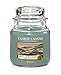 Produktbild Yankee Candle Misty Mountains Glaskerze, grau, 10,7 x 10,7 x 12,7 cm