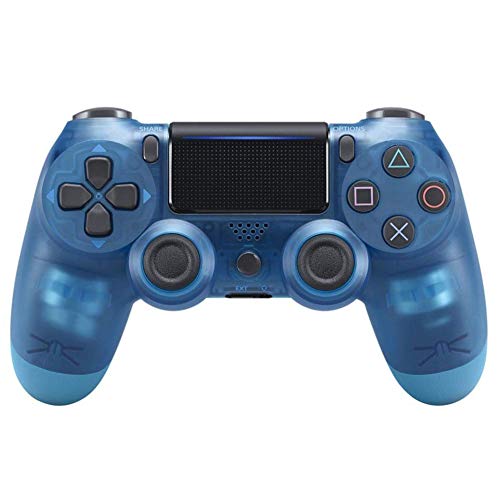 Preisvergleich Produktbild FTOPS PS4 Controller - Blauer Kristall - DualShock 4 - Playstation 4 Pro Slim - Wireless