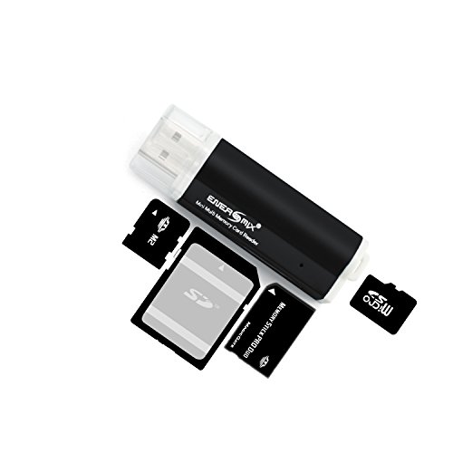 Kartenlesegerät USB Kartenleser Multi Kartenleser SDHC Kartenleser /Cardreader Für Micro SD, M2,Pro Duo,SDHC Schwarz - 5