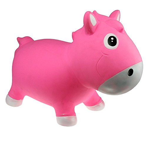 KidzzFarm Harry Horse Baby Toy (12 Months and Above, Pink)