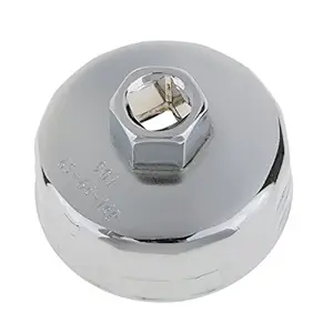 Big Shoppe Store 65mm 14 Flutes Oil Filter Wrench Removal Cap Tool Socket 901 Type Universal Fits Stainless Steel Heavy Duty Good Performance
