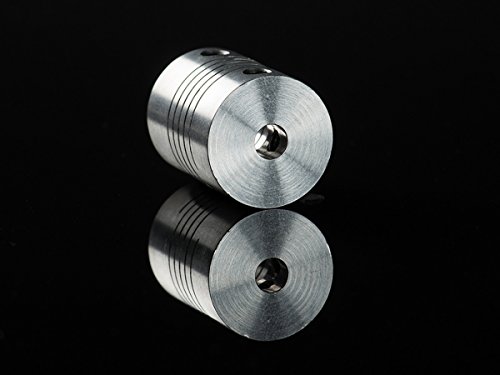 Price comparison product image Aluminum Flex Shaft Coupler - 5mm to 10mm