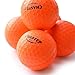 Produktbild Chastep Golfball Trainingsball 12-Set im Packung ÜbungsbälleIndoor/Outdoor begrenzt Distanz Hoch Density Schaumstoffball(Light Orange)