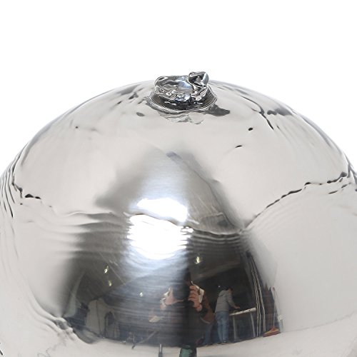 Köhko Zimmerbrunnen „Rumba“ Kugelbrunnen mit LED-Beleuchtung - 3