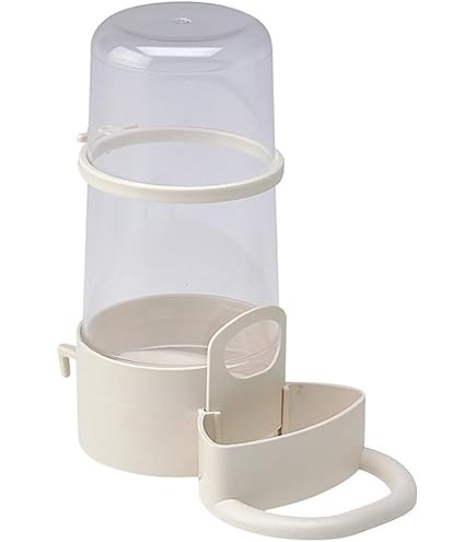 Fontana Acqua Per Uccelli Aime - Per Gabbie, Trasparente - Foto 3