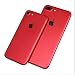 Produktbild Interesting® 2Pcs ultra dünne dünne rote Haut-Aufkleber-Telefon-rückseitige schützende Film-Verpackungs-Haut für iphone 7 / 7Plus