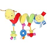 Vpsan Baby Spirale Plüschtiere Spielzeug für Babyschale Kinderwagen - 2