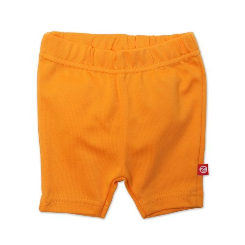 Zutano Baby-girls Infant Primary Solid Bike Shorts, Orange, 6 Months Color: Orange Size: 6 Months