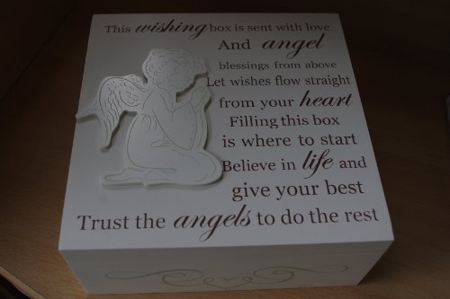Memory Box Keepsake Wishing Box Angel Extra Large