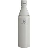 Stanley All Day Slim Soğuk Su Şişesi Termosu, 0.60 Litre, Gri (Ash)