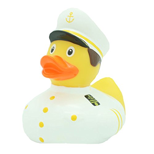 LiLaLu 8,5 cm Captain Ente Spielzeug (Mehrfarbig)