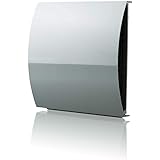 4 inch UV-Resistant Material External Wall Wind Sound Baffle Vent Cover Draft Excluding Air Ventilation for Toilet Office Wor