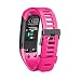 Produktbild SEWORLD Ersatzarmbänder Kompatibel für Garmin Vivosmart HR Smart Watch Ersatz Uhrenarmband Zubehör Soft Silikon Armband Sportband Watch Straps Silikon Uhrenarmband mit Schnellverschluss (Lila)