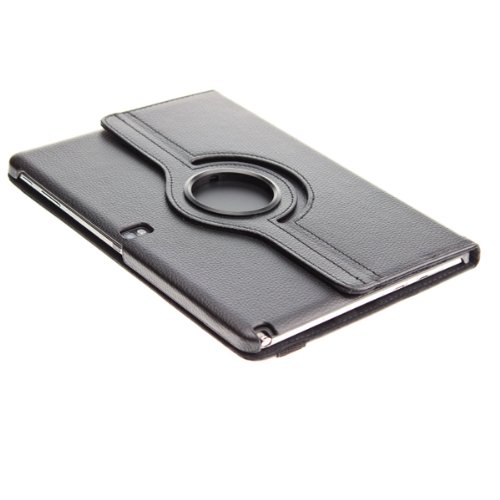 SVS-Trade Samsung Galaxy Note 2014 Edition 360 ° rotierbare Schutz Tasche Smart Cover 10.1 Zoll (Schwarz) - 4