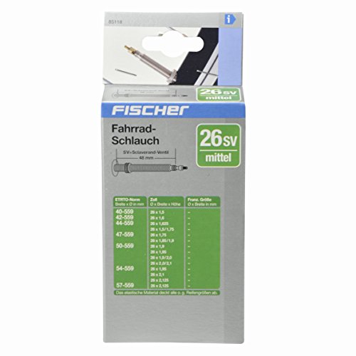 FISCHER Fahrradschlauch 26″ SV mittel - 2