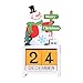 Produktbild happy event Weihnachten alter Mann Schnee Mann Hirsch Kalender | Advent Countdown Kalender (Weiß)