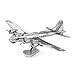 Produktbild Fascinations Metal Earth MMS091 - 502489, Boeing B-17 Flying Fortress, Konstruktionsspielzeug, 2 Metallplatinen, ab 14 Jahren