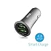 Mivi 2 Port 4.8A metal Car Charger for Apple iPhone, iPad, Samsung Galaxy, Lenovo, OnePlus, Xiaomi MI, HTC, LG, Nexus, Motorola Moto G, ASUS, Coolpad, Sony, Micromax, Honor, Intex, Meizu, Karbonn and all other mobile devices and Tablets (Gunmetal) RS.799.00