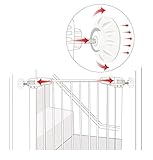 FabQuality Wand Saver für Druck Tor 2 Pack – Paket Compact Wand Guard, Günstigste Wand Cups, schützt Ihre Treppen, Türen und Wände – Perfekt für aktive Babys & Haustiere – 2 Pack - 5