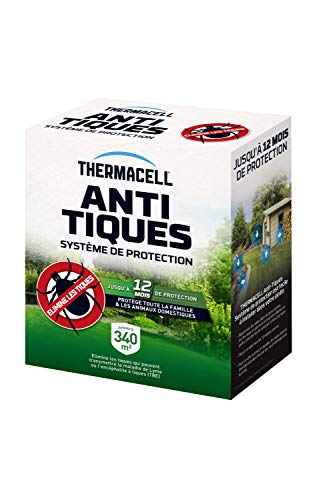 détail Thermacell THTICK8 Anti-TIQUES-8 Tubes pour 340 M², 8tubes