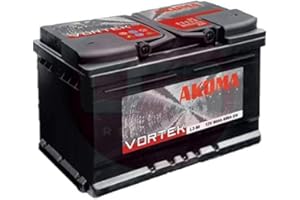 BATTERIA AUTO AKUMA by FIAMM cod L380+ KOMFORT PLUS 80Ah 680A Polo Positivo a Destra