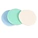 Powder Puff - TOOGOO(R) 4 in 1 White Pink Blue Green Round Sponge Cosmetic Face Cleaning Powder Puffs