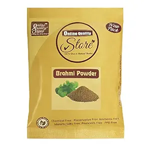 Online Quality Store brahmi leaf powder for hair|brahmi powder|brahmi leaf|Brahmi Leaves Bacopa Monnieri Powder,50g