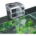 VAYINATO® YMB-401 Water Fall Mini Hang On Filter for Aquarium Fish Tank | Low Noise | Power : 4W | Output : 350L/H | Suitable for 1.5 Feet Tank by Petzlifeworld