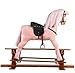 Rocking Horse Replacement Mane & Tail Set (Pink)