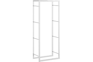vidaXL Vedställ 50x28x132 cm rostfritt stål