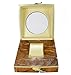 Produktbild SIMPLE-H Golden Wooden Texture Watch Box High-End Gift Box Watch Storage Box Leichtgewichtiger tragbarer Schmuck-Locker