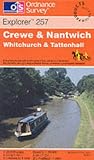 Carte de randonnée : Crewe & Nanwich Carte de randonnée : Crewe & Nanwich