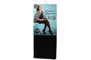 YSABEL MORA Panty Térmico Mujer Invierno - Calidez y Comodidad Sin Renunciar al Estilo - Medias Térmicas con Felpa Interior y Costuras Invisibles para Protección Contra el Frío