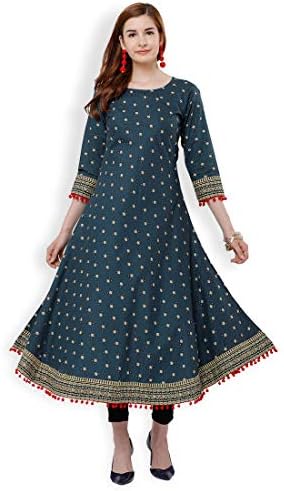 Folklore Women's Anarkali Kurta