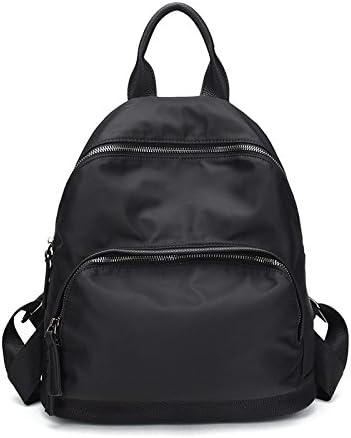 Backpacks New Fashion Casual Handbags High Capacity Oxford Trendy Mommy Bags,Black-OneSize