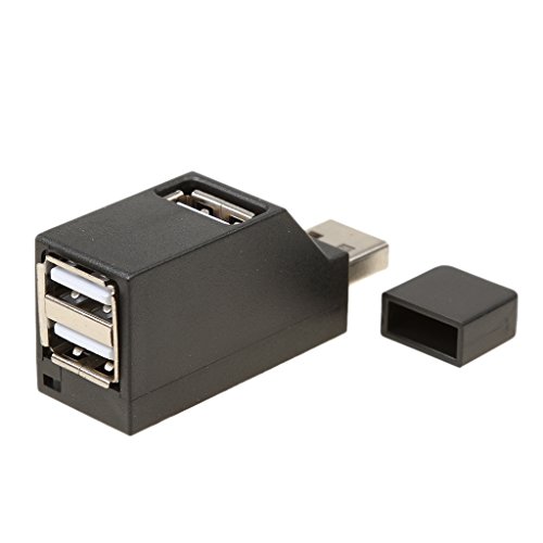 MagiDeal 3 Port USB 2.0 Hub Plug & Play USB Adapter für Laptop Desktop