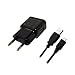 Produktbild GiXa Technology Schwarz 2.1A / 2100mAh Power V8 Set USB Micro Netzteil Reiselader Ladekabel Ladegerät für Samsung, Sony, Nokia, LG, Huawei, HTC, Handy Smartphone