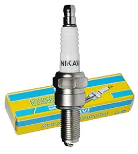 NIKAVI SP04 NMR7C-9N Power Spark Plug Compatible for Honda Activa, Dio, Aviator (2013 Onwards), Activa (110cc), Activa(125cc), Activa 3G, Navi (1 PC)