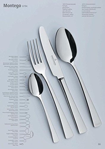 Pizzamesser Stahlheft 6194 MONTEGO 6 Stück von Picard & Wielpütz - 2