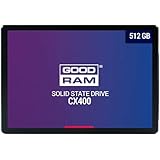 Goodram CX400 Solid State Drive (SSD) 2.5" 512 GB Serial ATA III QLC 3D NAND - Interne Solid State Drives (SSD) (512 GB, 2.5", 550 MB/s, 6 Gbit/s)
