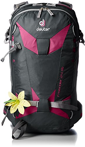 Preisvergleich Produktbild Deuter Unisex-Erwachsene Freerider 24 SL Rucksack, Mehrfarbig (Graphite / Magenta), 24x36x45 centimeters