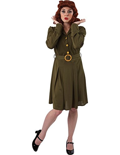 Orion Costumes Womens World War 2 Khaki Army Uniform 1940s | Desertcart  BAHRAIN