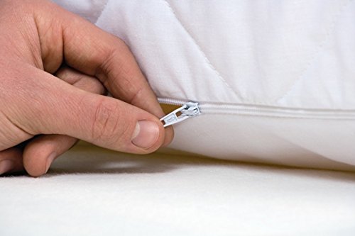 Premium Matratzenschonbezug / Matratzenschoner / Matratzenbezug 90x200cm (Gr. 1: 12-14 cm Matratzenhöhe) - 3