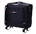 Di Grazia 17 inch Swiss Army Knife Type Rolling Business Laptop Cabin Case Trolley Luggage Travel Suitcase Bag With 4 Wheels 360 Degree Rotation and Oxford Material RS.5999.00