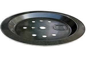 INTERGARDEN GFK-Abdeckung rund 66 cm für Wasserspiel und Becken Rundgitter 150kg belastbar mit Wartungsklappe