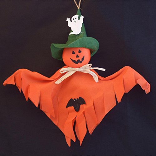 Halloween Hanging Decoration, VENMO 2pcs Happy Halloween Hanging Pumpkin Decoraion Toys Cute Ghost Halloween Party Prop String Doll For Indoor Outdoor (Orange) reviews Halloween Hanging Decoration, VENMO 2pcs Happy Halloween Hanging Pumpkin Decoraion Toys Cute Ghost Halloween Party Prop String Doll For Indoor Outdoor (Orange)