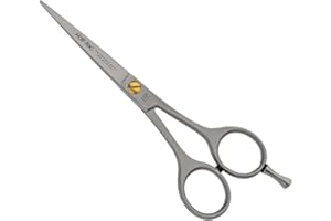 OTTO HERDER MANICURE Tijeras de peluquería Otto Herder, extra afiladas, de acero inoxidable, de Solingen, 12,8 cm, sin gancho, corte afilado y preciso para hombre y mujer